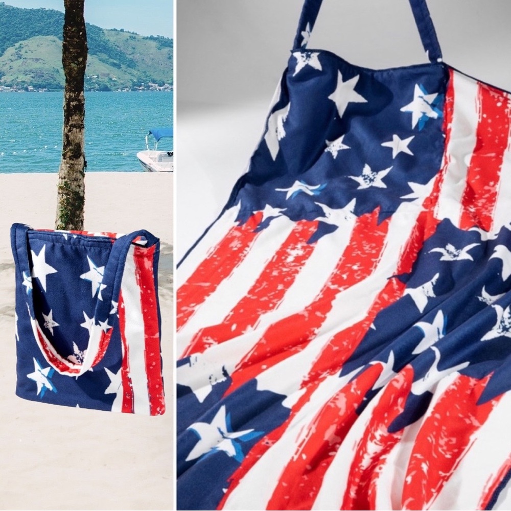 USA🇺🇸-- Tote Bag to Beach Towel (Oversized), NEW✔️ - Picture 8 of 9